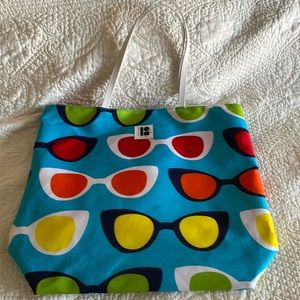 Estée Lauder Lisa Perry beach tote bag cute never used